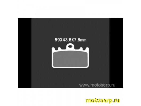 Купить  Тормозные колодки VD 433JL 00423 VESRAH дисковые JP (компл) (MRM купить с доставкой по Москве и России, цена, технические характеристики, комплектация фото  - motoserp.ru