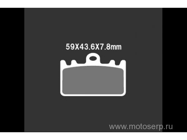 Купить  Тормозные колодки VD 433JL 00423 VESRAH дисковые JP (компл) (MRM купить с доставкой по Москве и России, цена, технические характеристики, комплектация фото  - motoserp.ru