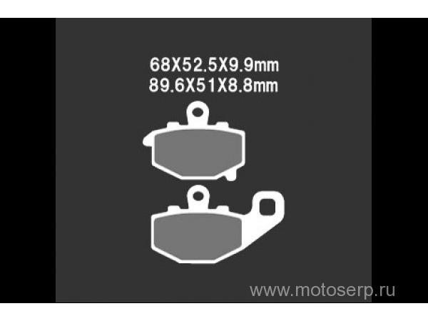 Купить  Тормозные колодки VD 434JL 00403 VESRAH, EBC FA192HH, SBS 687LS  дисковые JP (компл) (MRM купить с доставкой по Москве и России, цена, технические характеристики, комплектация фото  - motoserp.ru