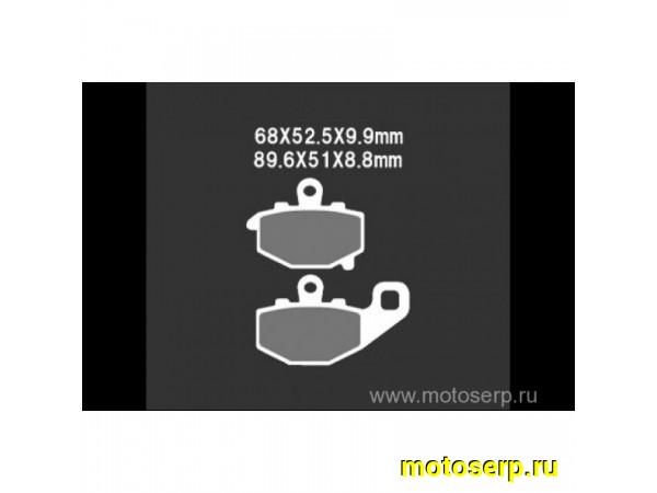 Купить  Тормозные колодки VD 434JL 00403 VESRAH, EBC FA192HH, SBS 687LS  дисковые JP (компл) (MRM купить с доставкой по Москве и России, цена, технические характеристики, комплектация фото  - motoserp.ru
