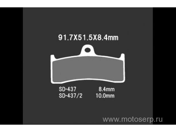 Купить  Тормозные колодки VD 437JL 00427 VESRAH дисковые JP (компл) (MRM купить с доставкой по Москве и России, цена, технические характеристики, комплектация фото  - motoserp.ru