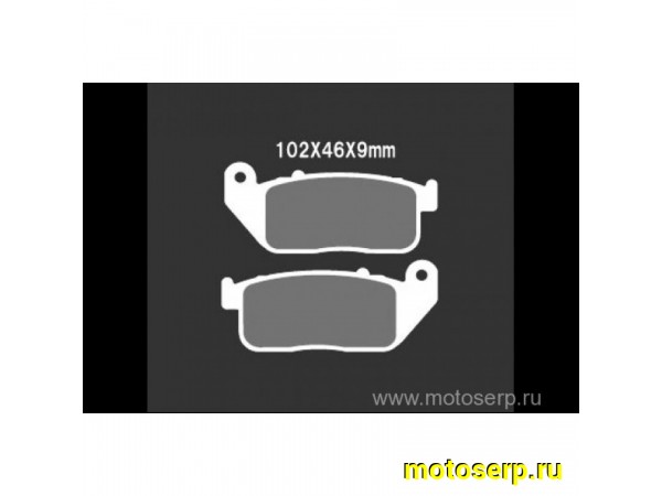 Купить  Тормозные колодки VD 9009JL 28635 VESRAH, EBC FA381 дисковые JP (компл) (MRM купить с доставкой по Москве и России, цена, технические характеристики, комплектация фото  - motoserp.ru