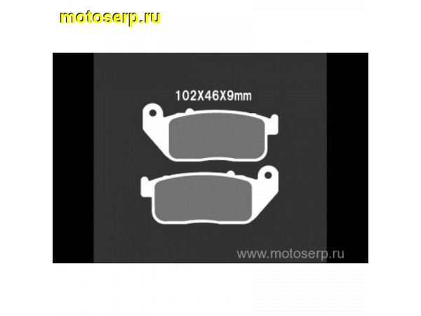 Купить  Тормозные колодки VD 9009JL 28635 VESRAH, EBC FA381 дисковые JP (компл) (MRM купить с доставкой по Москве и России, цена, технические характеристики, комплектация фото  - motoserp.ru