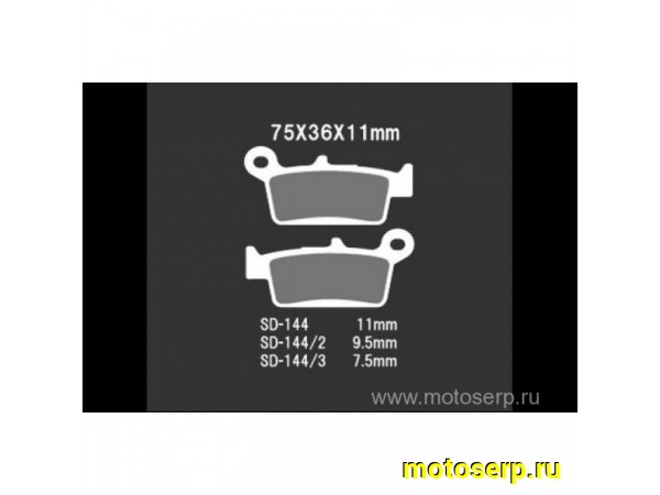 Купить  Тормозные колодки VD 144JL 00369	VESRAH, EBC FA131R дисковые JP (компл) (MRM купить с доставкой по Москве и России, цена, технические характеристики, комплектация фото  - motoserp.ru