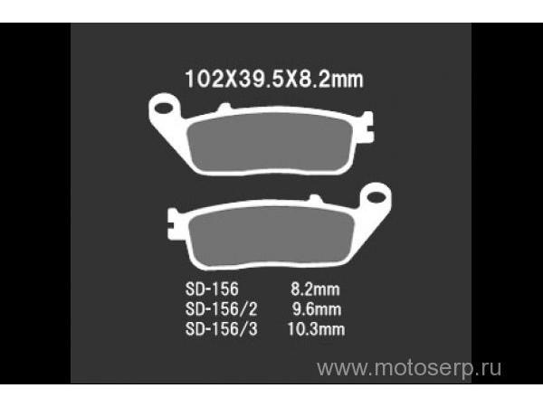 Купить  Тормозные колодки VD 156JL 00368 VESRAH дисковые JP (компл) (MRM купить с доставкой по Москве и России, цена, технические характеристики, комплектация фото  - motoserp.ru