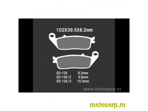 Купить  Тормозные колодки VD 156JL 00368 VESRAH дисковые JP (компл) (MRM купить с доставкой по Москве и России, цена, технические характеристики, комплектация фото  - motoserp.ru