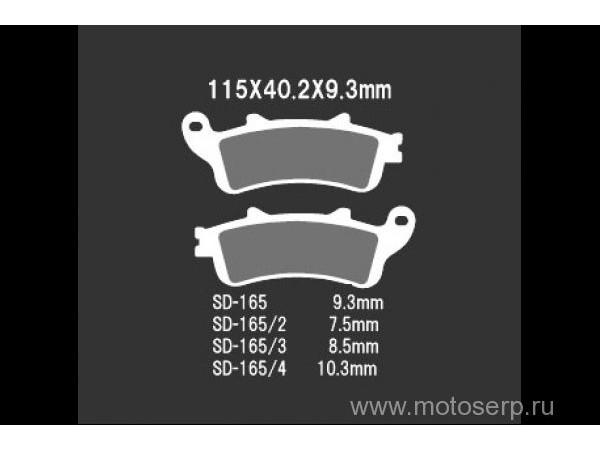 Купить  Тормозные колодки VD 165/3JL 10029 VESRAH дисковые	 JP (компл) (MRM купить с доставкой по Москве и России, цена, технические характеристики, комплектация фото  - motoserp.ru