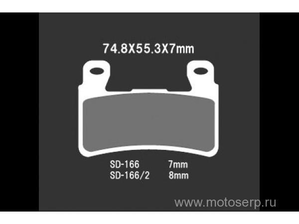 Купить  Тормозные колодки VD 166JL 00391 VESRAH, EBC FS296HH дисковые JP (компл) (MRM купить с доставкой по Москве и России, цена, технические характеристики, комплектация фото  - motoserp.ru