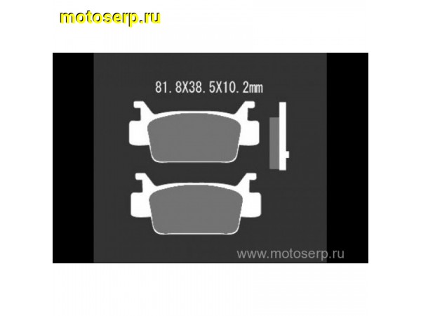 Купить  Тормозные колодки VD 175JL 34797 VESRAH, EBC FA410TT дисковые JP (компл) (MRM купить с доставкой по Москве и России, цена, технические характеристики, комплектация фото  - motoserp.ru