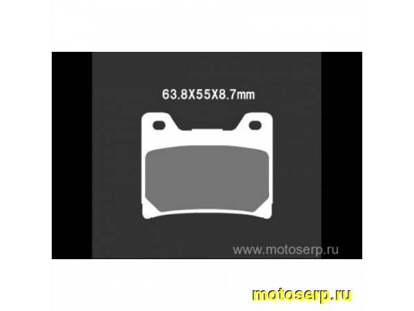 Купить  Тормозные колодки VD 236JL 00375 VESRAH дисковые JP (компл) (MRM купить с доставкой по Москве и России, цена, технические характеристики, комплектация фото  - motoserp.ru