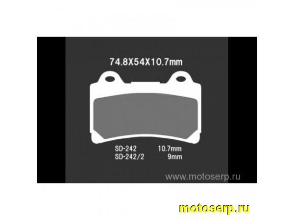 Купить  Тормозные колодки VD 242/2JL 00412 VESRAH дисковые JP (компл) (MRM купить с доставкой по Москве и России, цена, технические характеристики, комплектация фото  - motoserp.ru
