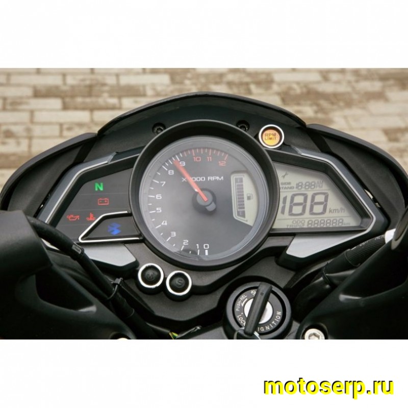 Купить  Мотоцикл BAJAJ Pulsar NS200 купить цена характеристики запчасти доставка фото  - motoserp.ru
