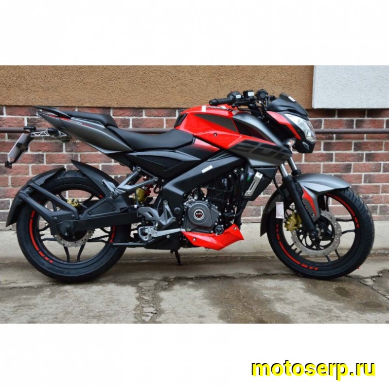Купить  Мотоцикл BAJAJ Pulsar NS200 купить цена характеристики запчасти доставка фото  - motoserp.ru
