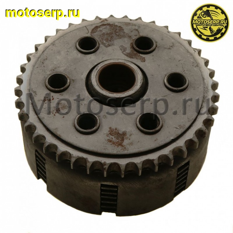 Купить  Барабан (корзина) сцепления в сборе Муравей (нов. образца) (Реставр) (шт) (Дан купить с доставкой по Москве и России, цена, технические характеристики, комплектация фото  - motoserp.ru