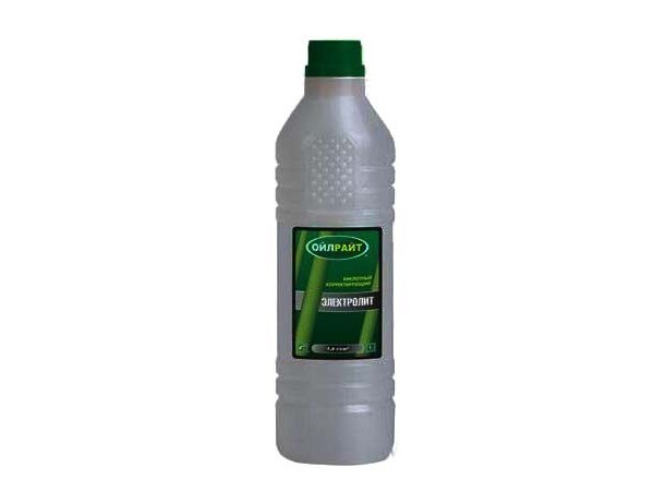 Купить  Электролит аккумуляторный 1л (плотность 1,27-1.28)  (шт) (MD 00004955 купить с доставкой по Москве и России, цена, технические характеристики, комплектация фото  - motoserp.ru