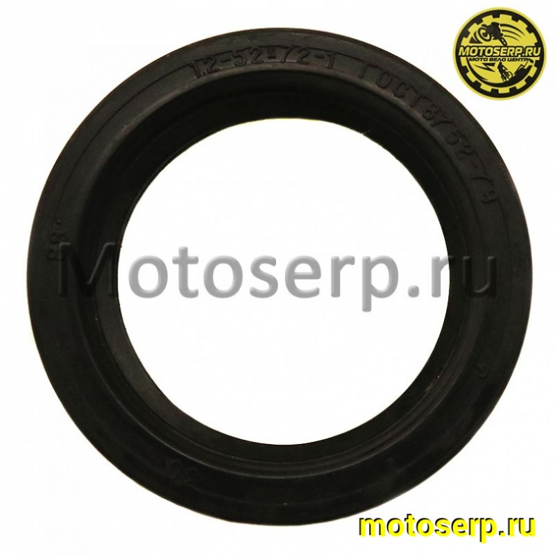 Купить  Сальник 52*72*10 (шт) (Дан (R1 (R2 купить с доставкой по Москве и России, цена, технические характеристики, комплектация фото  - motoserp.ru