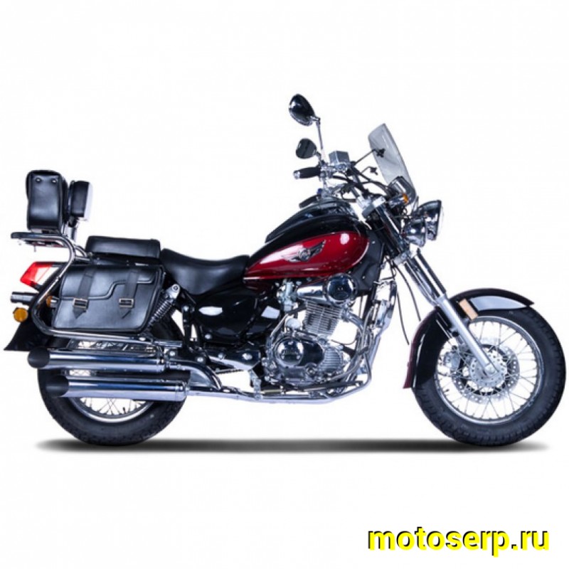 Купить  ====Мотоцикл IRBIS Garpia 250сс Чоппер (Б/У 3200км отл. сост.) 4т, 250cc, 4тактн; 5 пер, эл.стартер, диск торм. (шт) (зак) купить с доставкой по Москве и России, цена, технические характеристики, комплектация фото  - motoserp.ru