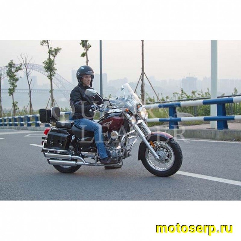 Купить  ====Мотоцикл IRBIS Garpia 250сс Чоппер (Б/У 3200км отл. сост.) 4т, 250cc, 4тактн; 5 пер, эл.стартер, диск торм. (шт) (зак) купить с доставкой по Москве и России, цена, технические характеристики, комплектация фото  - motoserp.ru