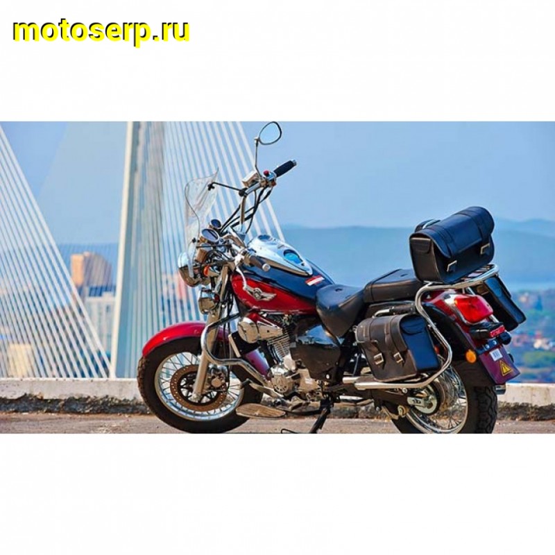 Купить  ====Мотоцикл IRBIS Garpia 250сс Чоппер (Б/У 3200км отл. сост.) 4т, 250cc, 4тактн; 5 пер, эл.стартер, диск торм. (шт) (зак) купить с доставкой по Москве и России, цена, технические характеристики, комплектация фото  - motoserp.ru