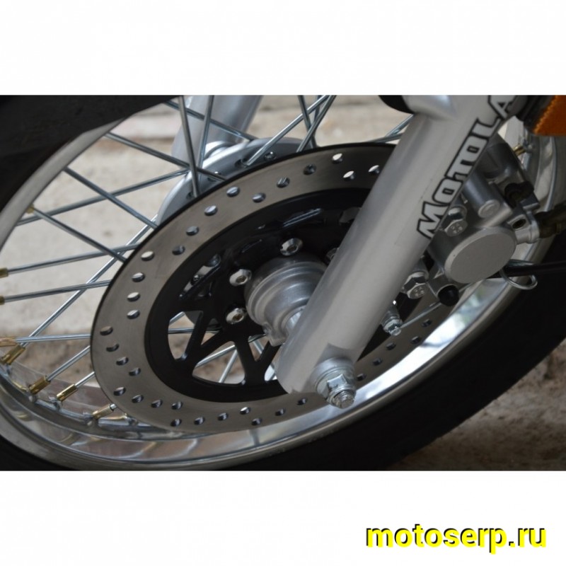 Купить  ====Мотоцикл Motoland WOLF 250 4Т., возд.-масл., диск/барабан, 110/90-16"/180/90-15" (зал) (шт) (зак) (ML 13214 купить с доставкой по Москве и России, цена, технические характеристики, комплектация фото  - motoserp.ru