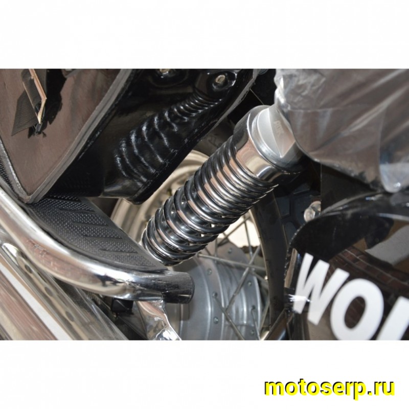 Купить  ====Мотоцикл Motoland WOLF 250 4Т., возд.-масл., диск/барабан, 110/90-16"/180/90-15" (зал) (шт) (зак) (ML 13214 купить с доставкой по Москве и России, цена, технические характеристики, комплектация фото  - motoserp.ru