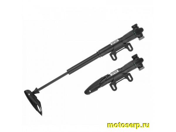 Купить  Насос GIYO GP-77T (переключается, под два входа) под авто/Presta Вело (шт) (Велом 320035 (Велом 320033 (R4 (R5 GP-77T (R5 GP-74 купить с доставкой по Москве и России, цена, технические характеристики, комплектация фото  - motoserp.ru