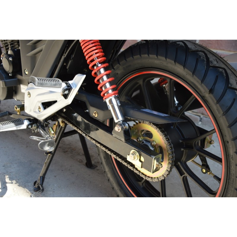 Купить  Мотоцикл Motoland FLASH 200 200cc КПП 5ск., диск/барабан, 17"/17" кл. (шт) (зак) (ML 5493 купить с доставкой по Москве и России, цена, технические характеристики, комплектация фото  - motoserp.ru