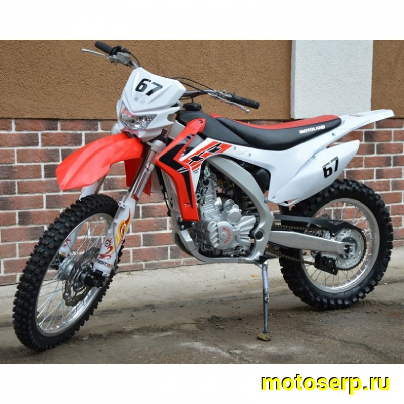 Купить  ====Кросс Мотоцикл Motoland КРОСС 250 XR 250 PRO (спортинв), 21/18, 170MM, 250сс, 4х-клап, жидкосн. охлажд, диск. торм (шт) (ML 4622 купить с доставкой по Москве и России, цена, технические характеристики, комплектация фото  - motoserp.ru