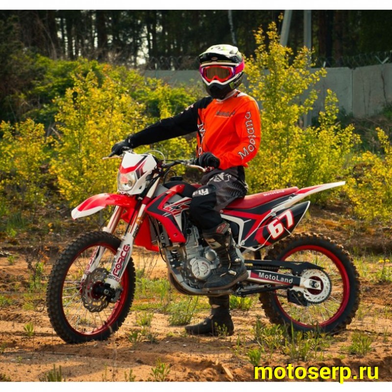 Купить  ====Кросс Мотоцикл Motoland КРОСС 250 XR 250 PRO (спортинв), 21/18, 170MM, 250сс, 4х-клап, жидкосн. охлажд, диск. торм (шт) (ML 4622 купить с доставкой по Москве и России, цена, технические характеристики, комплектация фото  - motoserp.ru