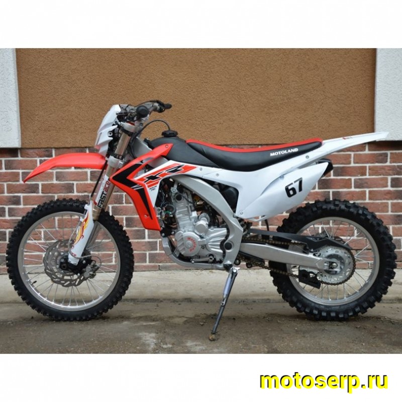 Купить  ====Кросс Мотоцикл Motoland КРОСС 250 XR 250 PRO (спортинв), 21/18, 170MM, 250сс, 4х-клап, жидкосн. охлажд, диск. торм (шт) (ML 4622 купить с доставкой по Москве и России, цена, технические характеристики, комплектация фото  - motoserp.ru