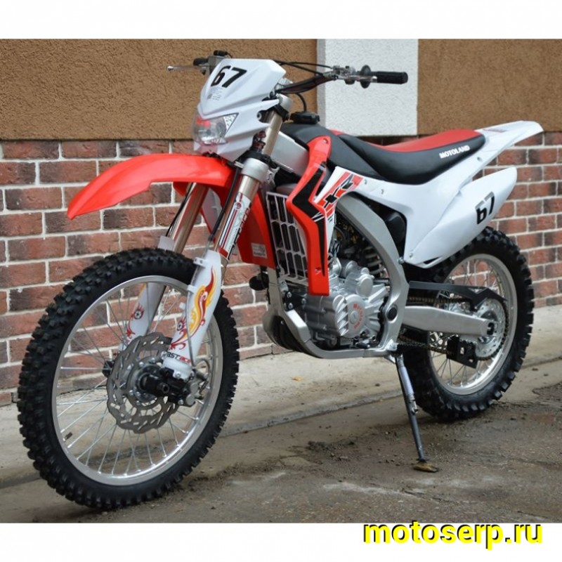 Купить  ====Кросс Мотоцикл Motoland КРОСС 250 XR 250 PRO (спортинв), 21/18, 170MM, 250сс, 4х-клап, жидкосн. охлажд, диск. торм (шт) (ML 4622 купить с доставкой по Москве и России, цена, технические характеристики, комплектация фото  - motoserp.ru