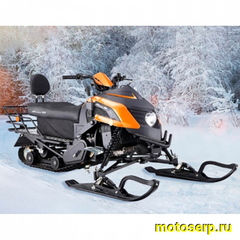 Купить  Снегоход MOTOLAND SNOWFOX VOX200 (2023г) (БЕЗ ПСМ) 200сс вар, реверс, гусен 380 х 2150мм. быстроразб, обогр. ручек (шт) (ML 5385 купить с доставкой по Москве и России, цена, технические характеристики, комплектация фото  - motoserp.ru