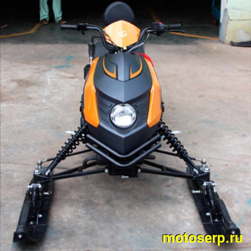 Купить  Снегоход MOTOLAND SNOWFOX VOX200 (2023г) (БЕЗ ПСМ) 200сс вар, реверс, гусен 380 х 2150мм. быстроразб, обогр. ручек (шт) (ML 5385 купить с доставкой по Москве и России, цена, технические характеристики, комплектация фото  - motoserp.ru