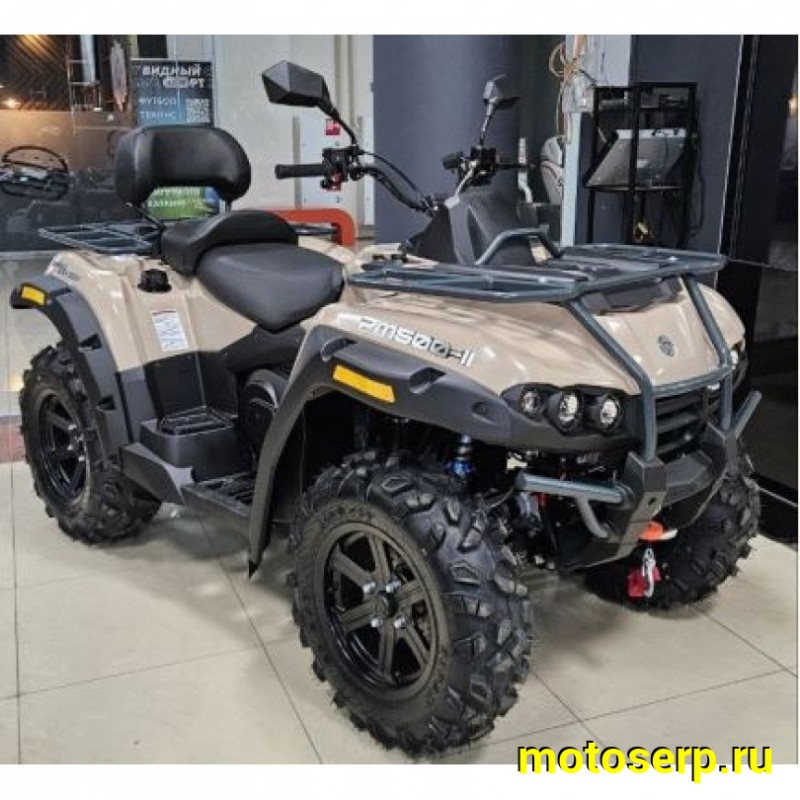 Купить  500cc Квадроцикл РМ500-2 (ПСМ) утилит. 4х4, 500cc; механ. с вариатором; реверс,  лебед, фарк. (RM) (шт)  купить с доставкой по Москве и России, цена, технические характеристики, комплектация фото  - motoserp.ru