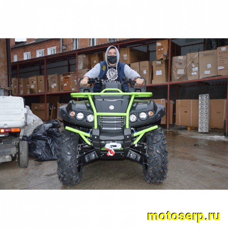 Купить  650cc Квадроцикл РМ650-2 (ЭПСМ) утилит. 4х4,650cc; механ. с вариатором; реверс,  лебед, фарк. (RM) (шт)  купить с доставкой по Москве и России, цена, технические характеристики, комплектация фото  - motoserp.ru