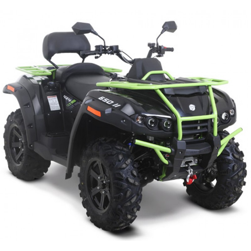 Купить  650cc Квадроцикл РМ650-2 (ЭПСМ) утилит. 4х4,650cc; механ. с вариатором; реверс,  лебед, фарк. (RM) (шт)  купить с доставкой по Москве и России, цена, технические характеристики, комплектация фото  - motoserp.ru