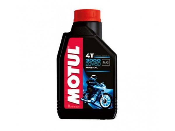 Купить  Масло MОТUL 3000 4T SAE 20W-50 1л (шт) (MOTUL 104048 (MOTUL 107318 купить с доставкой по Москве и России, цена, технические характеристики, комплектация фото  - motoserp.ru