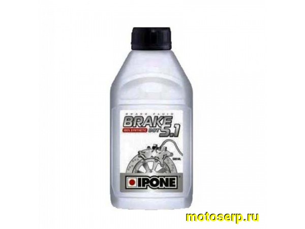 Купить  ====Тормозная жидкость DOT 5.1 IPONE- 500ML 800313(64094) JP (0 купить с доставкой по Москве и России, цена, технические характеристики, комплектация фото  - motoserp.ru