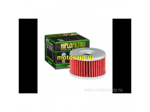 Купить  Масл. фильтр HI FLO HF137 77918  JP (шт)	  купить с доставкой по Москве и России, цена, технические характеристики, комплектация фото  - motoserp.ru