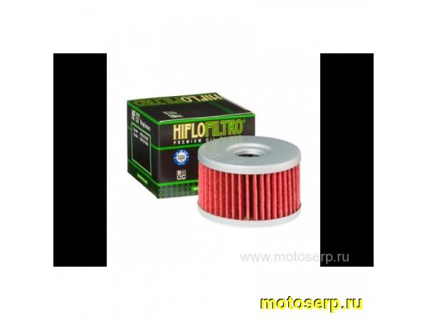 Купить  Масл. фильтр HI FLO HF137 77918  JP (шт)	  купить с доставкой по Москве и России, цена, технические характеристики, комплектация фото  - motoserp.ru