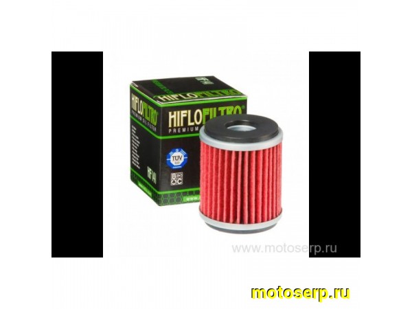 Купить  Масл. фильтр HI FLO HF141 77919 JP (шт) купить с доставкой по Москве и России, цена, технические характеристики, комплектация фото  - motoserp.ru