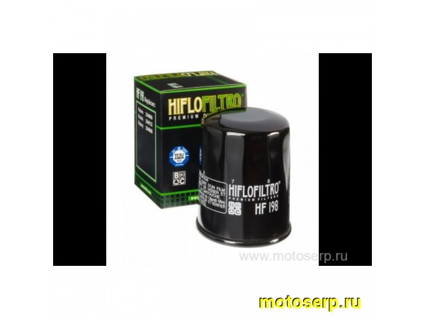 Купить  Масл. фильтр HI FLO HF198 72114 JP (шт)	 купить с доставкой по Москве и России, цена, технические характеристики, комплектация фото  - motoserp.ru