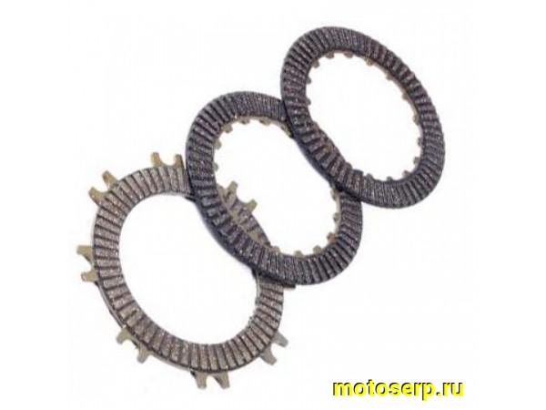 Купить  Диски сцепления ведомый (феродо односторонее) 139FMD,147FMD,152FMH (п/автом) (3шт) (R1 (Дан (TATA 10003657 (MD 00010603 (ML 3628 (ANKON 008521 купить с доставкой по Москве и России, цена, технические характеристики, комплектация фото  - motoserp.ru