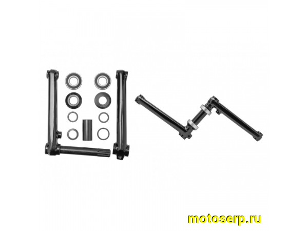 Купить  Шатуны 1 зв. на шлицах Сталь BMX BFC-1823S 175мм вал+подшипники Вело (комп) (Aviva LU075003 купить с доставкой по Москве и России, цена, технические характеристики, комплектация фото  - motoserp.ru