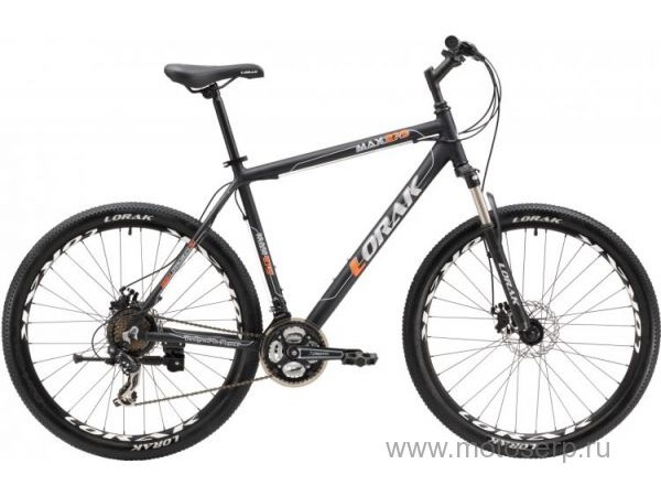 Купить  ====27.5" LORAK MAX (Лорак Макс) 27,5"; 21ск; рама-алюминий; тормоз-Disk (шт) купить с доставкой по Москве и России, цена, технические характеристики, комплектация фото  - motoserp.ru