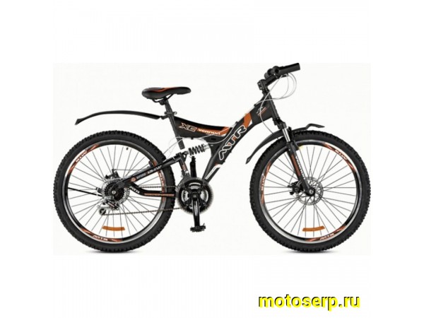 Купить  ====MTR VERNON 165 MD (МТР Вернон 165) 26"; 21ск; рама-cталь; тормоз-Disk;  двухподвес (шт) (MTR купить с доставкой по Москве и России, цена, технические характеристики, комплектация фото  - motoserp.ru