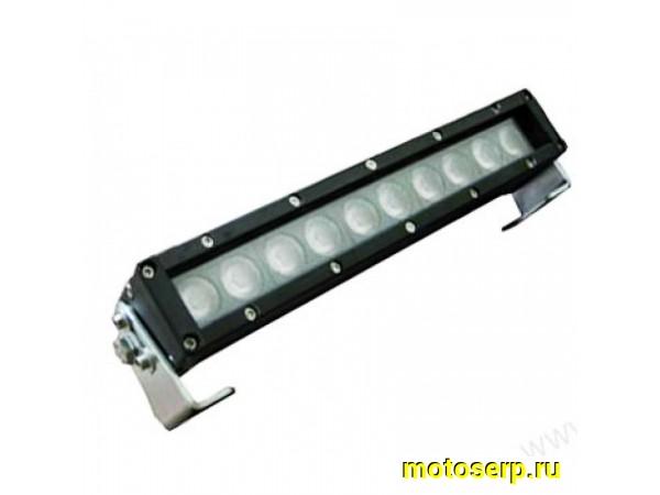 Купить  ====Фара, Светодиодная оптика WORK LIGHT 50 W-1R Количество диодов - 10 Свет ближний Размер 290х45х70 Lumens: 3500lm LED Light Color: 6000K (шт) (0 купить с доставкой по Москве и России, цена, технические характеристики, комплектация фото  - motoserp.ru