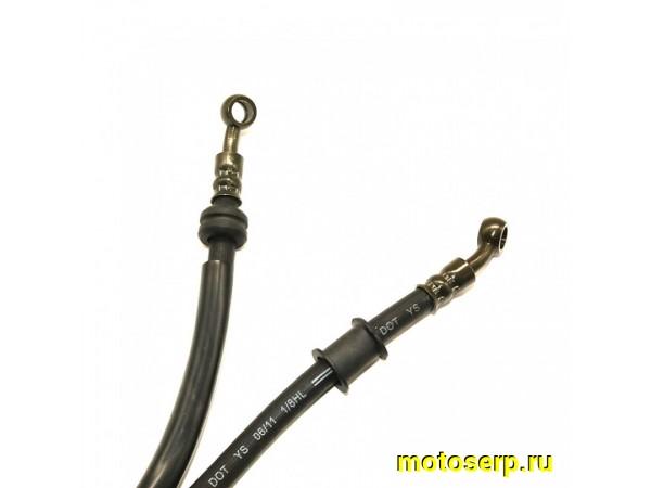 Купить  Шланг гидравлический тормозной (L=1200mm) (шт)  (ML 4354  (MT S-1438 (R1 (TATA 10010073 (К-дар 2204300 (MOTO-SKUTER 10123 купить с доставкой по Москве и России, цена, технические характеристики, комплектация фото  - motoserp.ru