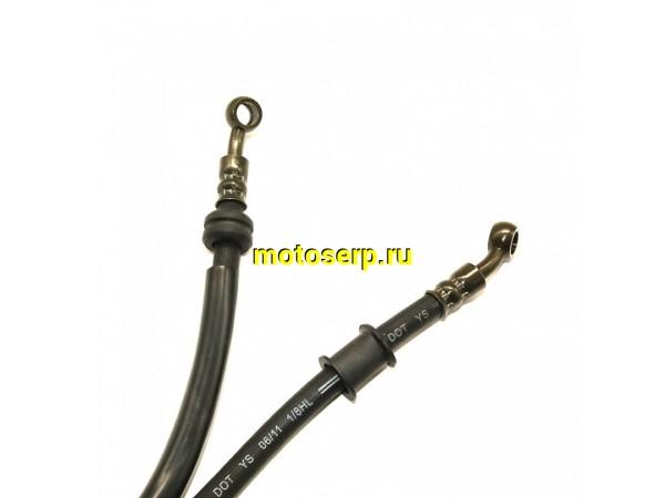Купить  Шланг гидравлический тормозной (L=1200mm) (шт)  (ML 4354  (MT S-1438 (R1 (TATA 10010073 (К-дар 2204300 (MOTO-SKUTER 10123 купить с доставкой по Москве и России, цена, технические характеристики, комплектация фото  - motoserp.ru