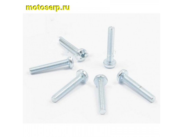 Купить  Болты (винты) картера Yamaha (крестообразный шлиц, 6шт) "AS" (комп) (0 купить с доставкой по Москве и России, цена, технические характеристики, комплектация фото  - motoserp.ru